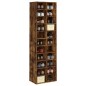 vidaXL Schuhregal Räuchereiche 54x34x183 cm Holzwerkstoff vidaXL Schuhregal Räuchereiche 54x34x183 cm Holzwerkstoff