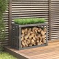 vidaXL Outdoor-Kaminholzregal Grau 108x52x74 cm Massivholz Kiefer vidaXL Outdoor-Kaminholzregal Grau 108x52x74 cm Massivholz Kiefer