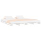 vidaXL Palettenbett Weiß 150x200 cm Massivholz vidaXL Palettenbett Weiß 150x200 cm Massivholz