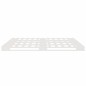 vidaXL Palettenbett Weiß 150x200 cm Massivholz vidaXL Palettenbett Weiß 150x200 cm Massivholz