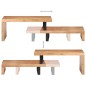 vidaXL 2-tlg. Couchtisch-Set Akazie Massivholz vidaXL 2-tlg. Couchtisch-Set Akazie Massivholz