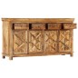 vidaXL Sideboard mit 4 Schubladen 160 x 40 x 85 cm Massivholz Mango vidaXL Sideboard mit 4 Schubladen 160 x 40 x 85 cm Massivholz Mango