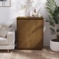 vidaXL Sideboard Honigbraun 60x34x75 cm Massivholz Kiefer vidaXL Sideboard Honigbraun 60x34x75 cm Massivholz Kiefer