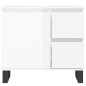 vidaXL Badschrank Hochglanz-Weiß 65x33x60 cm Holzwerkstoff vidaXL Badschrank Hochglanz-Weiß 65x33x60 cm Holzwerkstoff