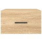 vidaXL Wand-Nachttische 2 Stk. Sonoma-Eiche 35x35x20 cm vidaXL Wand-Nachttische 2 Stk. Sonoma-Eiche 35x35x20 cm