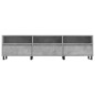 vidaXL TV-Schrank Betongrau 150x30x44,5 cm Holzwerkstoff vidaXL TV-Schrank Betongrau 150x30x44,5 cm Holzwerkstoff