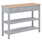 vidaXL Sideboard Grau 110×35×80 cm MDF vidaXL Sideboard Grau 110×35×80 cm MDF