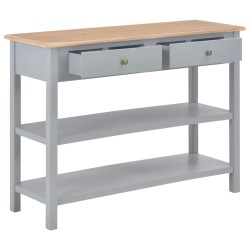 vidaXL Sideboard Grau 110×35×80 cm MDF
