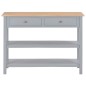 vidaXL Sideboard Grau 110×35×80 cm MDF vidaXL Sideboard Grau 110×35×80 cm MDF