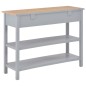 vidaXL Sideboard Grau 110×35×80 cm MDF vidaXL Sideboard Grau 110×35×80 cm MDF