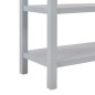 vidaXL Sideboard Grau 110×35×80 cm MDF vidaXL Sideboard Grau 110×35×80 cm MDF