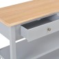 vidaXL Sideboard Grau 110×35×80 cm MDF vidaXL Sideboard Grau 110×35×80 cm MDF