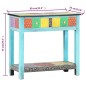 vidaXL Konsolentisch Handbemalt 80×35×75 cm Mango Massivholz vidaXL Konsolentisch Handbemalt 80×35×75 cm Mango Massivholz