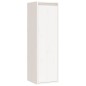 vidaXL Wandschrank Weiß 30x30x100 cm Massivholz Kiefer vidaXL Wandschrank Weiß 30x30x100 cm Massivholz Kiefer