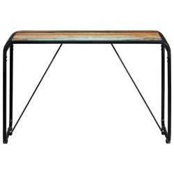 vidaXL Esstisch 118x60x76 cm Altholz Massiv