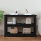 vidaXL Konsolentisch Schwarz 110x40x74 cm Massivholz Kiefer vidaXL Konsolentisch Schwarz 110x40x74 cm Massivholz Kiefer
