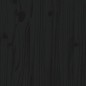 vidaXL Konsolentisch Schwarz 110x40x74 cm Massivholz Kiefer vidaXL Konsolentisch Schwarz 110x40x74 cm Massivholz Kiefer
