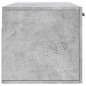 vidaXL Wandschrank Betongrau 100x36,5x35 cm Holzwerkstoff vidaXL Wandschrank Betongrau 100x36,5x35 cm Holzwerkstoff