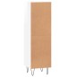 vidaXL Badschrank Hochglanz-Weiß 30x30x100 cm Holzwerkstoff vidaXL Badschrank Hochglanz-Weiß 30x30x100 cm Holzwerkstoff