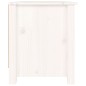 vidaXL Schuhschrank Weiß 70x38x45,5 cm Massivholz Kiefer vidaXL Schuhschrank Weiß 70x38x45,5 cm Massivholz Kiefer