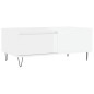 vidaXL Couchtisch Hochglanz-Weiß 90x50x36,5 cm Holzwerkstoff vidaXL Couchtisch Hochglanz-Weiß 90x50x36,5 cm Holzwerkstoff