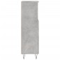 vidaXL Badschrank Betongrau 30x30x100 cm Holzwerkstoff vidaXL Badschrank Betongrau 30x30x100 cm Holzwerkstoff