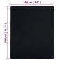 vidaXL Spannbettlaken Jersey Schwarz 160x200 cm Baumwolle vidaXL Spannbettlaken Jersey Schwarz 160x200 cm Baumwolle