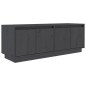 vidaXL TV-Schrank Grau 110x34x40 cm Massivholz Kiefer vidaXL TV-Schrank Grau 110x34x40 cm Massivholz Kiefer