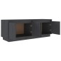 vidaXL TV-Schrank Grau 110x34x40 cm Massivholz Kiefer vidaXL TV-Schrank Grau 110x34x40 cm Massivholz Kiefer