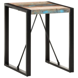 vidaXL Esstisch 60x60x75 cm Recyceltes Massivholz