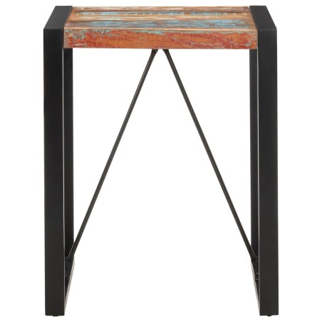 vidaXL Esstisch 60x60x75 cm Recyceltes Massivholz