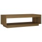 vidaXL Couchtisch Honigbraun 110x50x33,5 cm Kiefer Massivholz vidaXL Couchtisch Honigbraun 110x50x33,5 cm Kiefer Massivholz