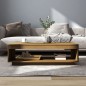 vidaXL Couchtisch Honigbraun 110x50x33,5 cm Kiefer Massivholz vidaXL Couchtisch Honigbraun 110x50x33,5 cm Kiefer Massivholz