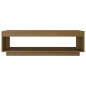 vidaXL Couchtisch Honigbraun 110x50x33,5 cm Kiefer Massivholz vidaXL Couchtisch Honigbraun 110x50x33,5 cm Kiefer Massivholz