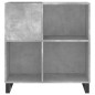 vidaXL Plattenschrank Betongrau 84,5x38x89 cm Holzwerkstoff vidaXL Plattenschrank Betongrau 84,5x38x89 cm Holzwerkstoff
