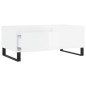 vidaXL Couchtisch Hochglanz-Weiß 90x50x36,5 cm Holzwerkstoff