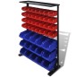 Werkstattboxen mit Ständer Blau & Rot Werkstattboxen mit Ständer Blau & Rot