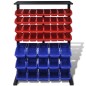 Werkstattboxen mit Ständer Blau & Rot Werkstattboxen mit Ständer Blau & Rot