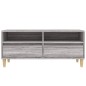 vidaXL TV-Schrank Grau Sonoma 100x34,5x44,5 cm Holzwerkstoff vidaXL TV-Schrank Grau Sonoma 100x34,5x44,5 cm Holzwerkstoff