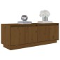 vidaXL TV-Schrank Honigbraun 110x34x40 cm Massivholz Kiefer vidaXL TV-Schrank Honigbraun 110x34x40 cm Massivholz Kiefer