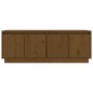 vidaXL TV-Schrank Honigbraun 110x34x40 cm Massivholz Kiefer vidaXL TV-Schrank Honigbraun 110x34x40 cm Massivholz Kiefer