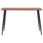 vidaXL Esstisch Braun 120x60x75 cm vidaXL Esstisch Braun 120x60x75 cm