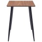 vidaXL Esstisch Braun 120x60x75 cm vidaXL Esstisch Braun 120x60x75 cm