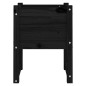 vidaXL Pflanzkübel Schwarz 40x40x52,5 cm Massivholz Kiefer vidaXL Pflanzkübel Schwarz 40x40x52,5 cm Massivholz Kiefer