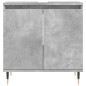 vidaXL Badschrank Betongrau 58 x 33 x 60 cm Holzwerkstoff vidaXL Badschrank Betongrau 58 x 33 x 60 cm Holzwerkstoff