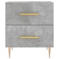 vidaXL Nachttische 2 Stk. Betongrau 40x35x47,5 cm Holzwerkstoff vidaXL Nachttische 2 Stk. Betongrau 40x35x47,5 cm Holzwerkstoff