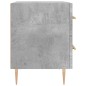 vidaXL Nachttische 2 Stk. Betongrau 40x35x47,5 cm Holzwerkstoff vidaXL Nachttische 2 Stk. Betongrau 40x35x47,5 cm Holzwerkstoff