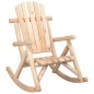 vidaXL Garten-Schaukelstuhl 69x96x101 cm Massivholz Fichte vidaXL Garten-Schaukelstuhl 69x96x101 cm Massivholz Fichte