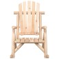 vidaXL Garten-Schaukelstuhl 69x96x101 cm Massivholz Fichte vidaXL Garten-Schaukelstuhl 69x96x101 cm Massivholz Fichte