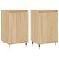 vidaXL Sideboards 2 Stk. Sonoma-Eiche 40x35x70 cm Holzwerkstoff vidaXL Sideboards 2 Stk. Sonoma-Eiche 40x35x70 cm Holzwerkstoff